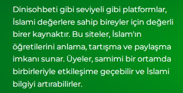 dinisohbeti