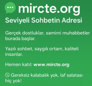 seviyeli sohbet sitesi