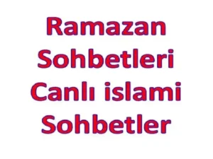 Ramazan Sohbetleri
