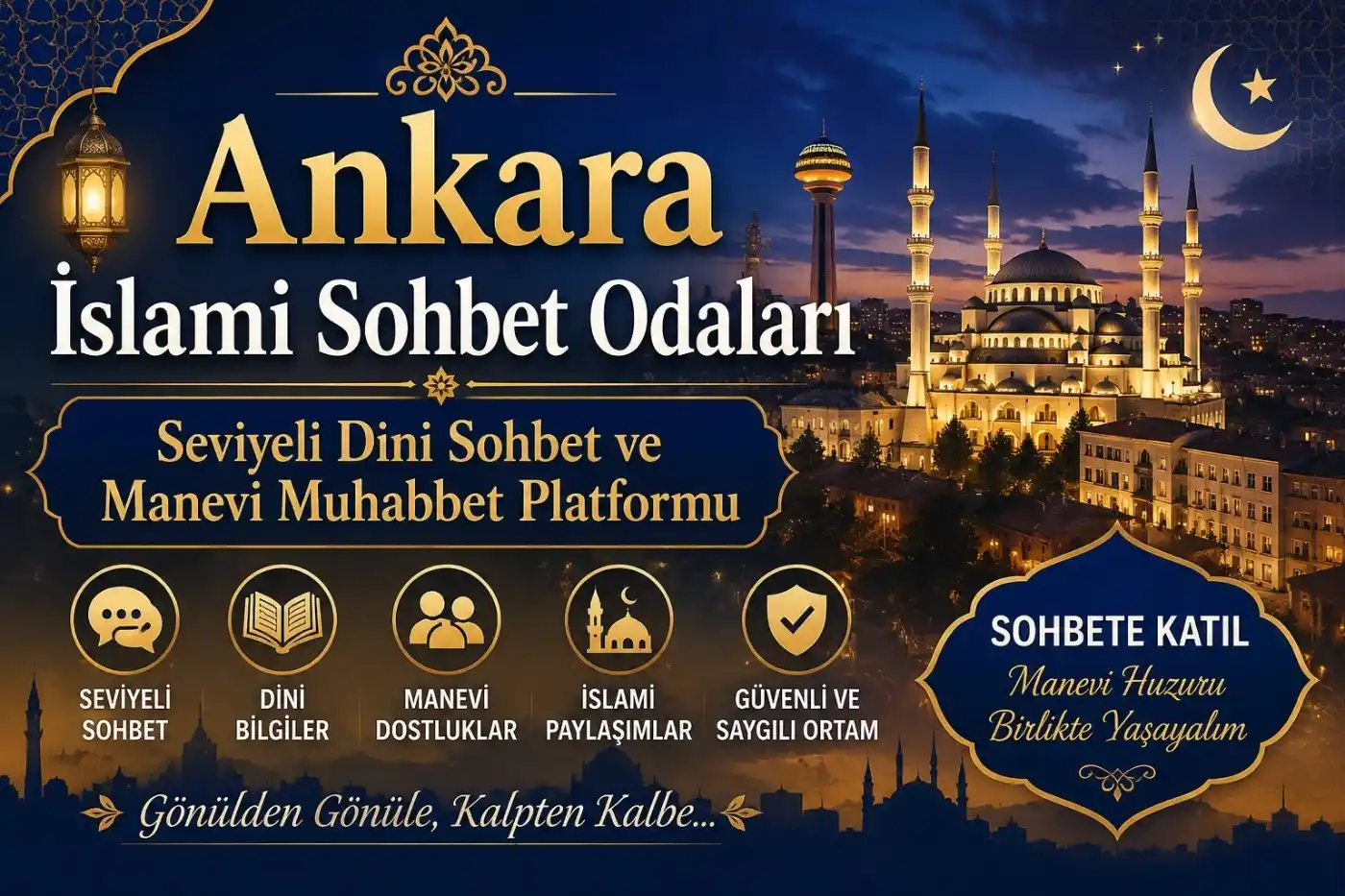 Ankara İslami Sohbet Chat Odaları