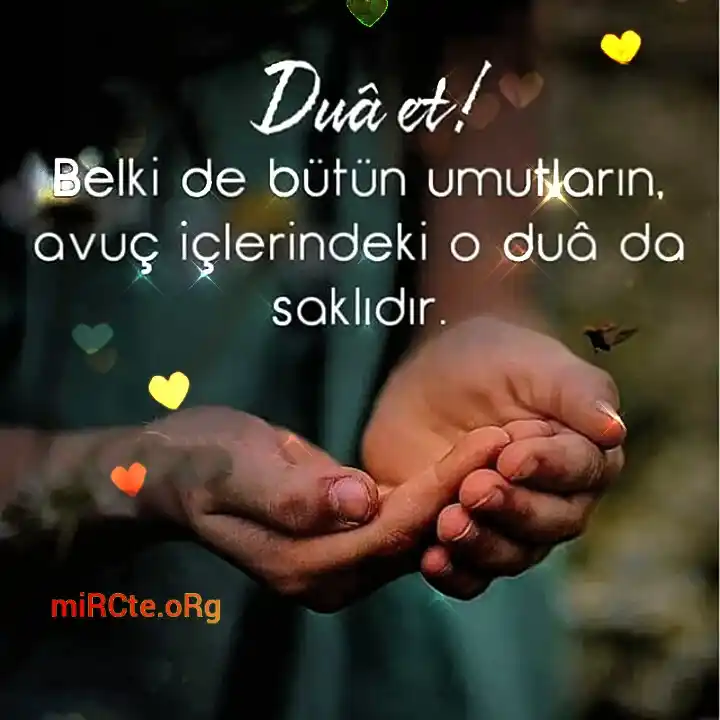 Dua Etmek Umuttur