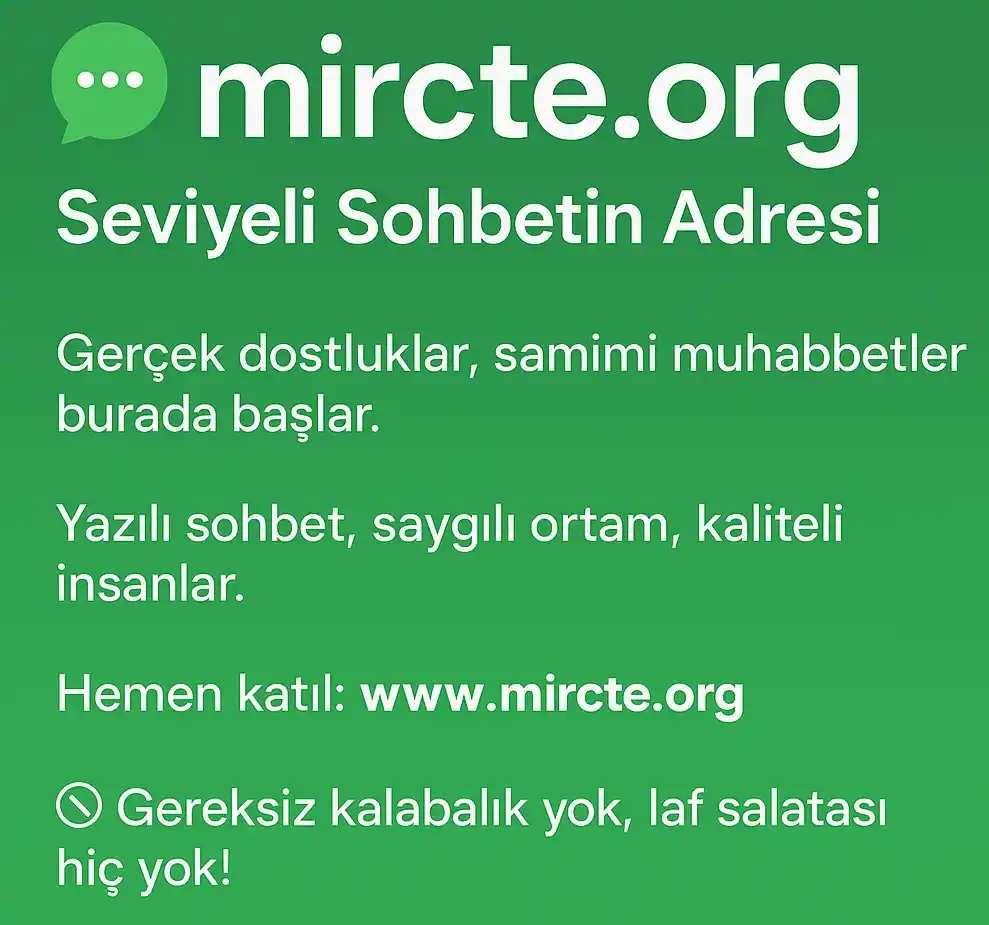 seviyeli sohbet sitesi