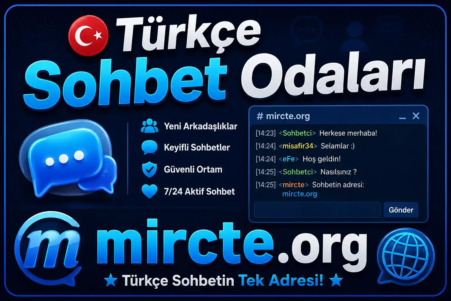 Türkçe Sohbetin Tek Adresi