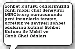 Sohbet Kutusu Chat Odaları