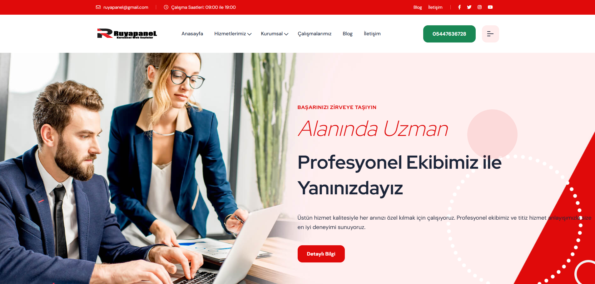 Ruyapanel Kurumsal Web Site Yazılım Hizmetleri Kurumsalv1