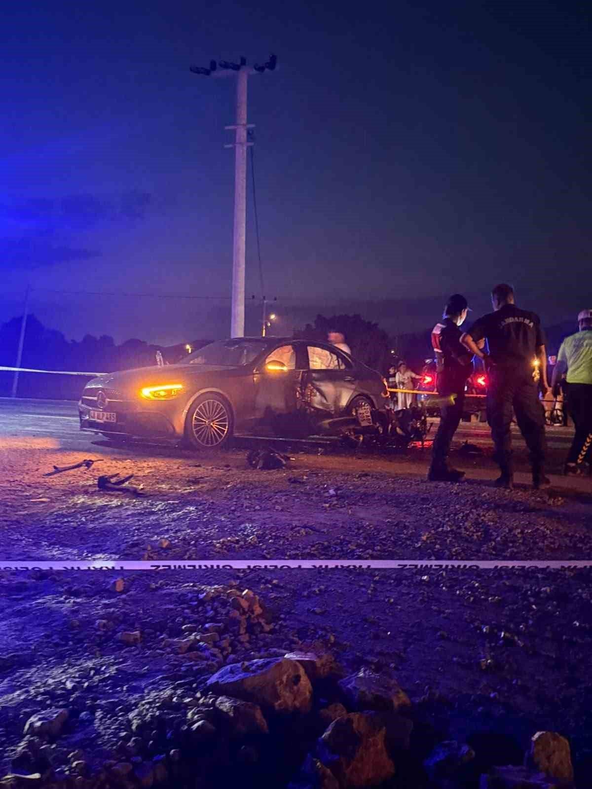 Muğla'da Motosiklet-Otomobil Çarpışması: 1 Ölü