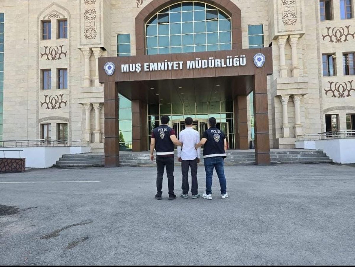 Muş'ta 3 Yıl 9 Ay Hapis Cezasıyla Aranan Hükümlü Yakalandı