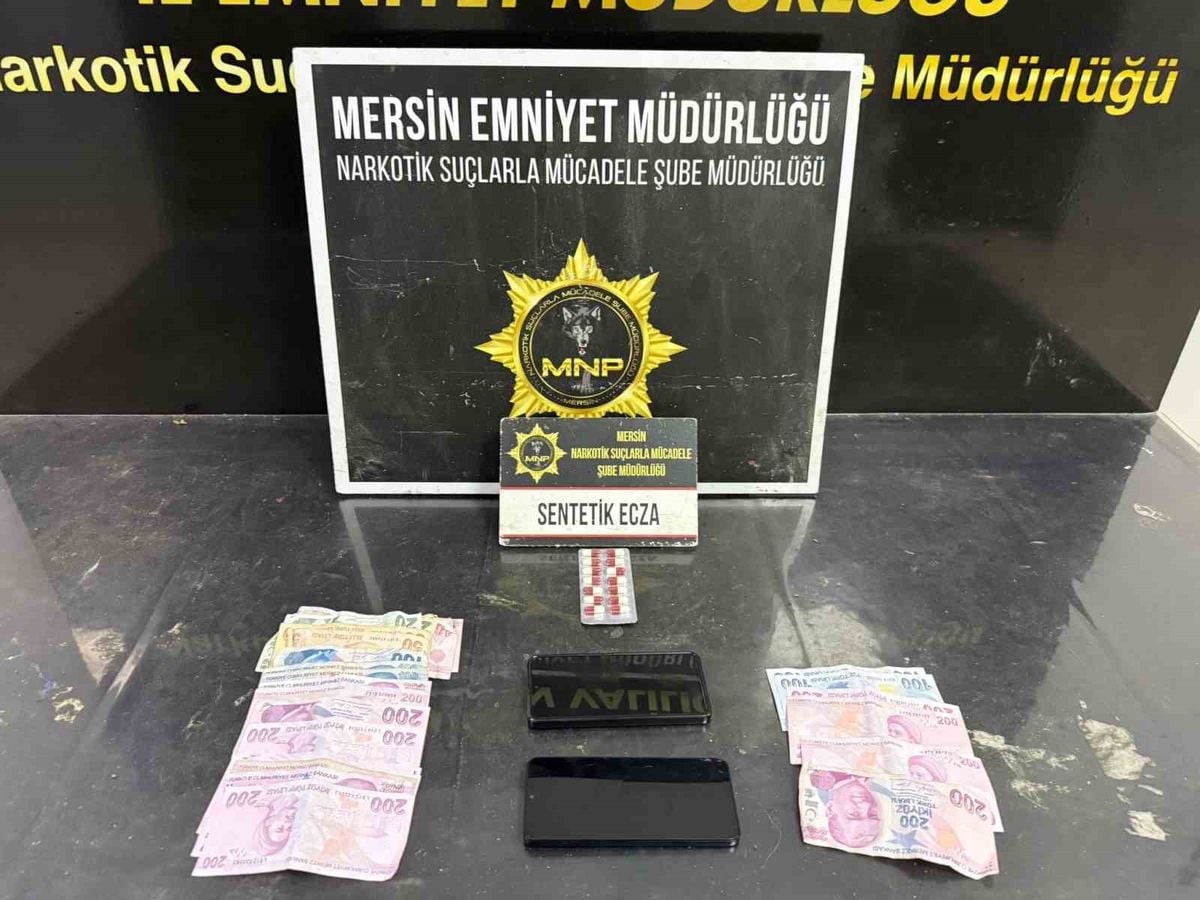 Mersin'de Uyuşturucu Operasyonu: 3 Tutuklama