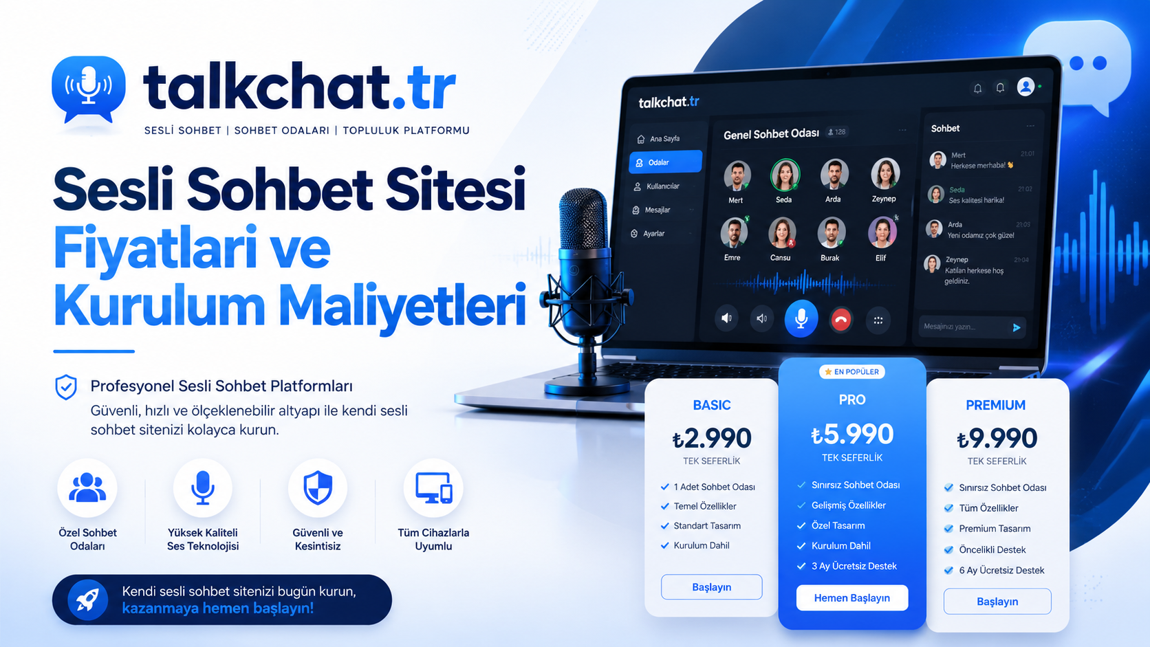 Blog - Türkiye'nin Sesli ve Görüntülü Sohbet Yazılım Sistemleri - TalkChat.TR