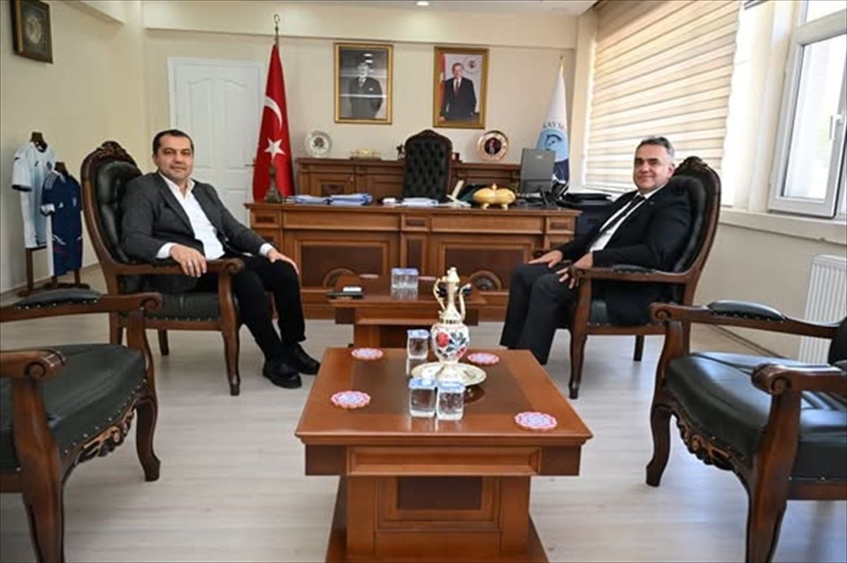 Elazığ Emniyet Müdürü'nden Kaymakam Onur'a Hayırlı Olsun Ziyareti