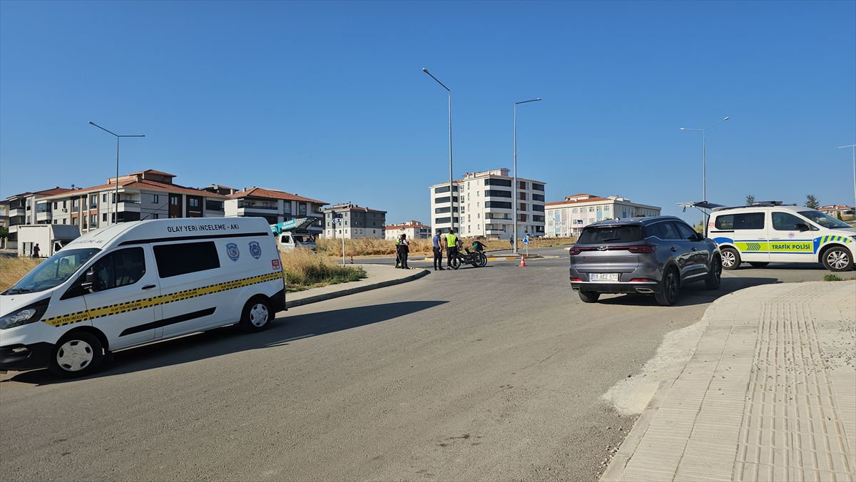 Çorum'da motosiklet kazası: 1 ölü