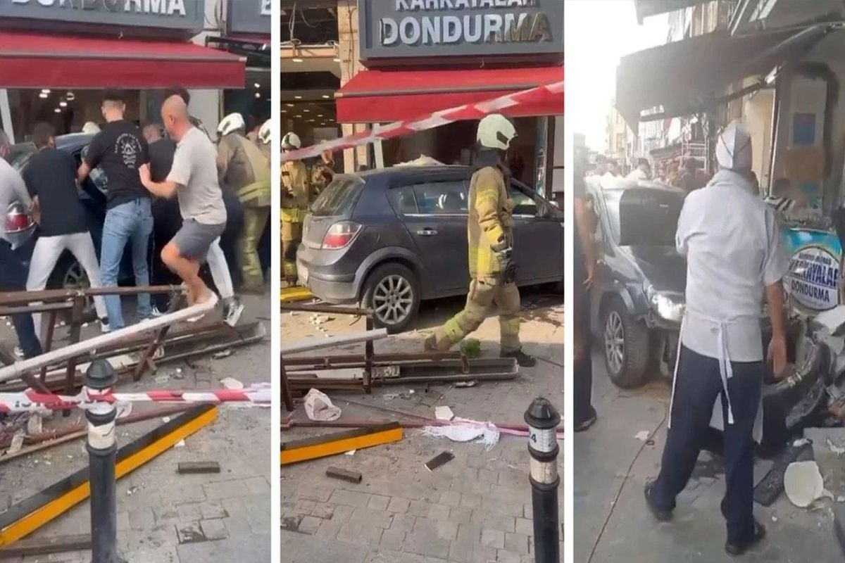 Beykoz’da otomobil yayaların arasına daldı: 6 yaralı