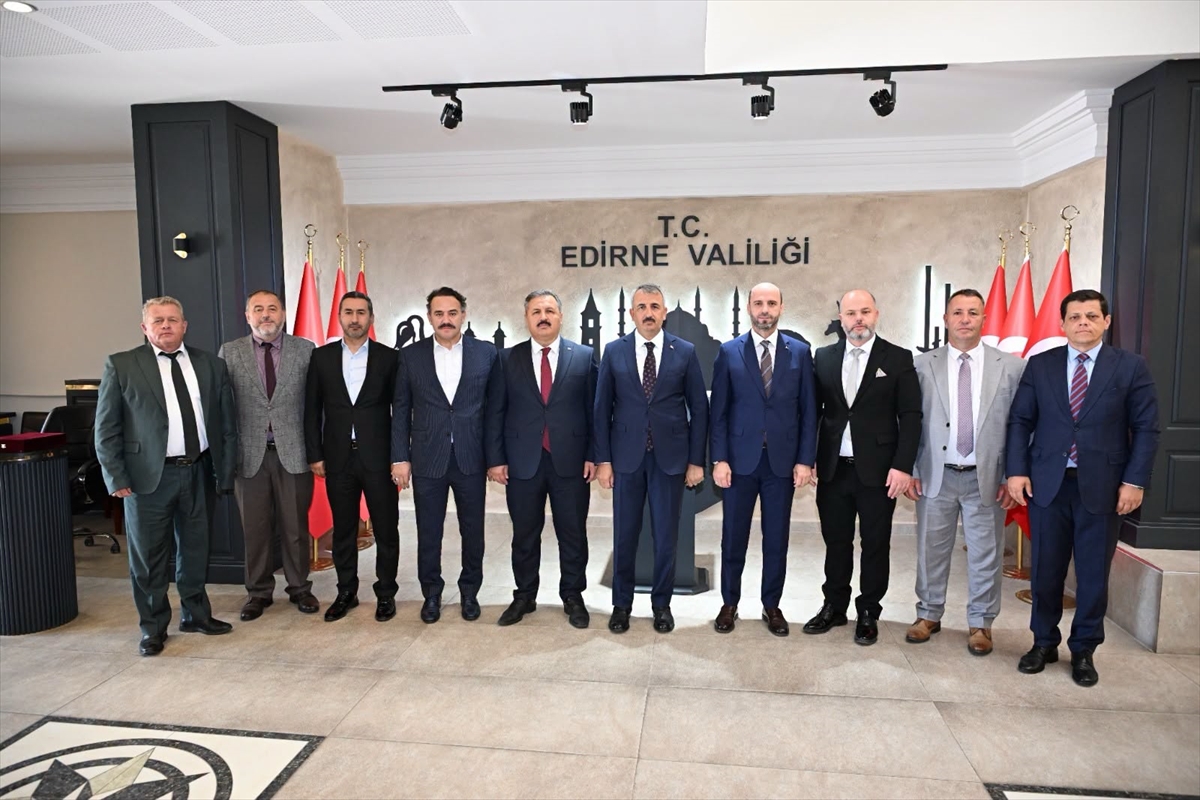 Edirne'de ziyaret yapıldı, kuvvetli yağış uyarısı yapıldı ve narkotik eğitimi verildi