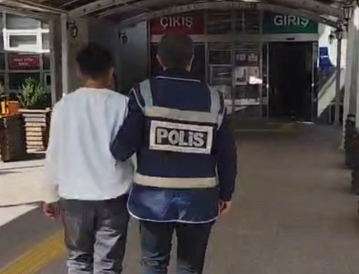 Aksaray'da güvenlik kamerasından tespit edilen hırsızlık şüphelisi tutuklandı