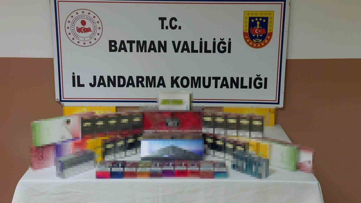 Batman'da kaçakçılık operasyonlarında 27 şüpheli hakkında adli tahkikat başlatıldı