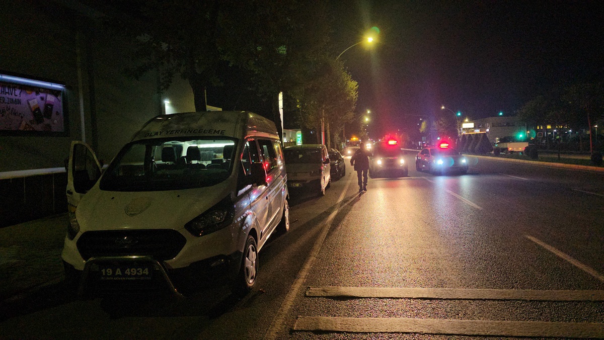Çorum'da otomobilin çarptığı 1 kişi ağır yaralandı, sürücü gözaltına alındı