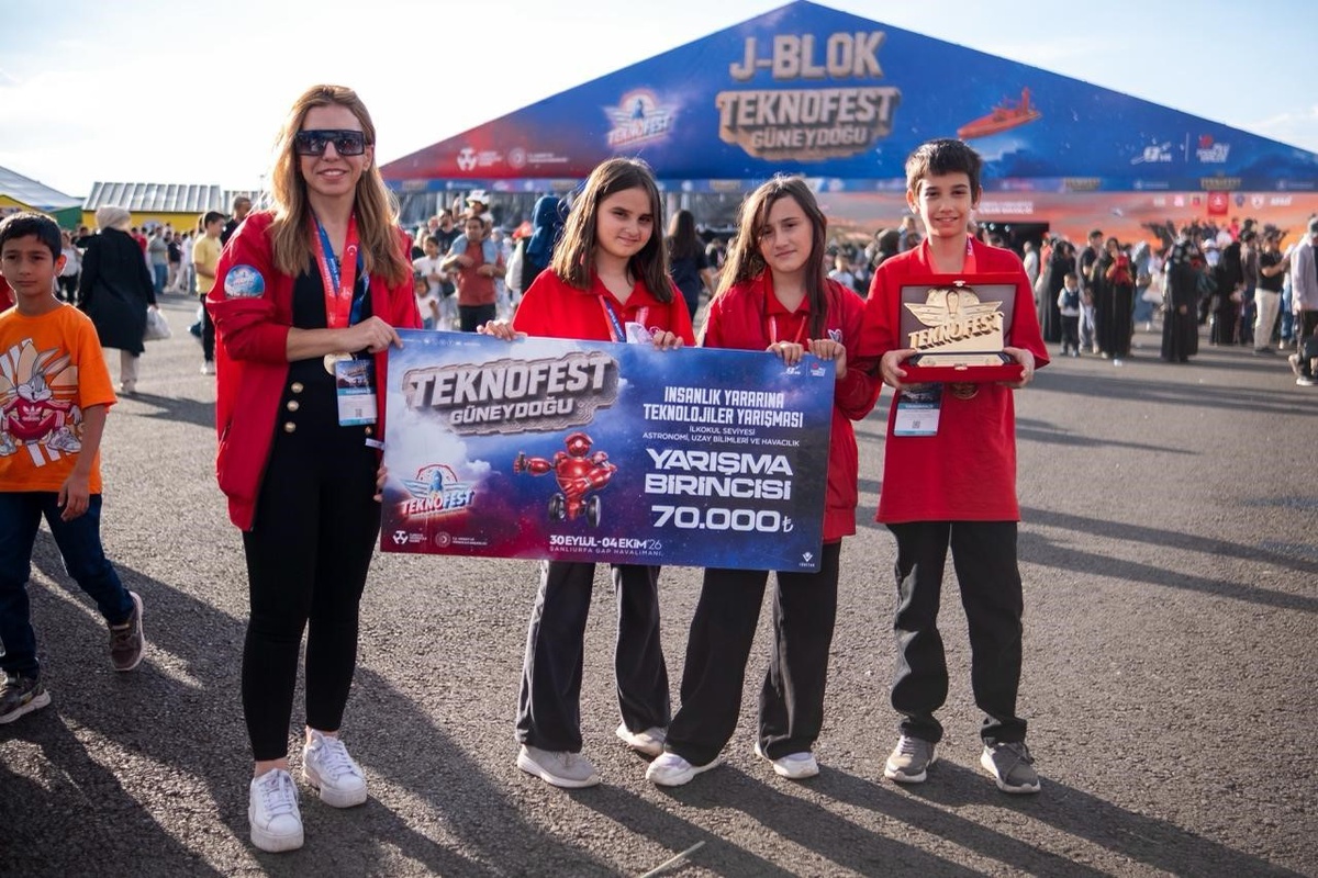 Denizli’nin bilim merkezinden TEKNOFEST’te dört Türkiye derecesi